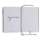 Be Still and Know That I Am God Faux Leather Journal