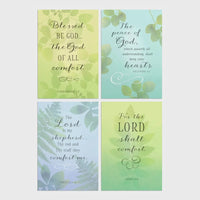 Sympathy - Thoughts & Prayers - Card and Envelopes,KJV