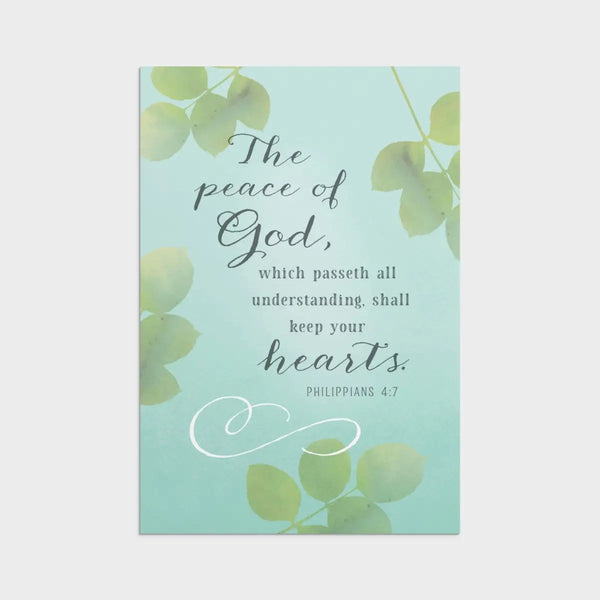 Sympathy - Thoughts & Prayers - Card and Envelopes,KJV