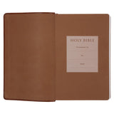ESV Tan Brown Faux Leather Standard Bible