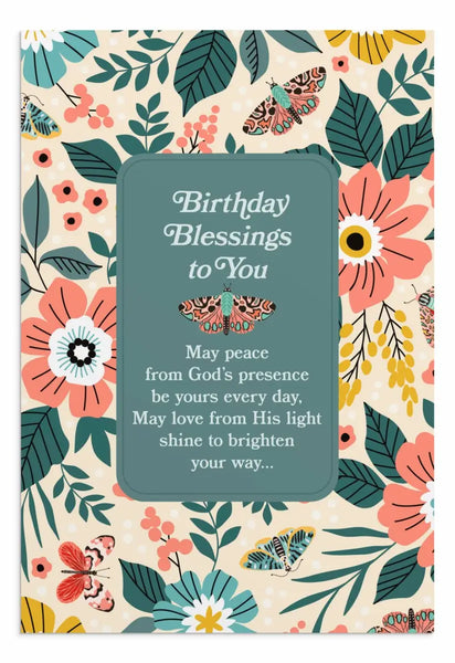 Happy Birthday Floral Design Cards