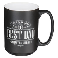 Best Dad Joshua 1 verse 9 (Ceramic Mug)