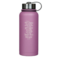 I Know The Plans Stainless Steel Water Bottle