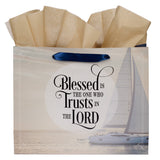 Blessed Is The One Who Trusts Gift Bag With Card