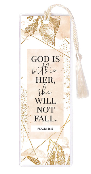 GOD IS WITHIN HER bookmark