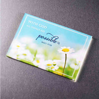 Matthew 19:26 With God All Things Are Possible (Magnet)