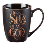 Be Still And Know That I Am God (Stoneware Mug)