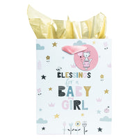 Blessings For A Baby Girl Medium Gift Bag