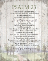PSALM 23 Plaque