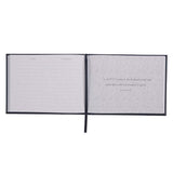 In Loving Memory Charcoal (Medium Faux Leather Guest Book)