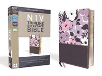 Bible NIV Thinline Dark Orchid/Grape Leathersoft