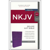 NKJV Deluxe Gift Purple Bible