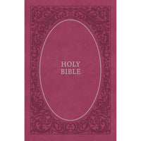 NKJV Holy Bible Soft Touch Edition Pink (Comfort Print)(Imitation Leather)
