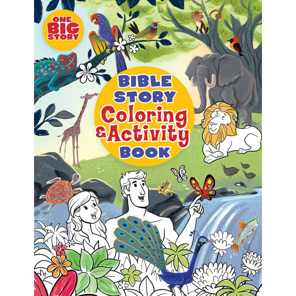 Bible Story Coloring And Activity Book (Paperback)