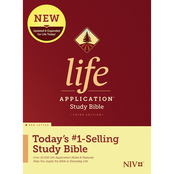 NIV Life Application Study Bible Third Edition Red Letter (Hardcover)