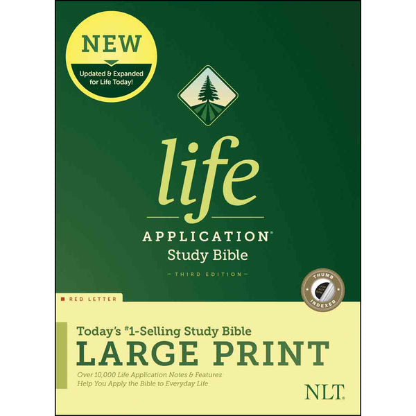 NLT Life Application Study Bible Third Edition Red Letter (Hardcover)