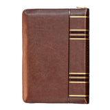 ESV Compact Bible With Zip Dark Brown (Imitation Leather)