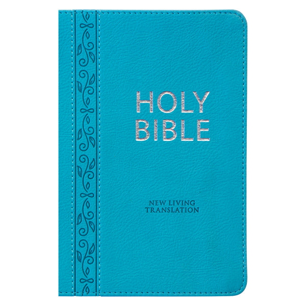 NLT Compact Teal Bible (Imitation Leather)
