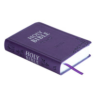 NLT Compact Bible Purple (Imitation Leather)