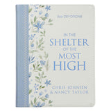 In The Shelter Of The Most High Faux Leather Daily Devotional For Women