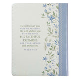 In The Shelter Of The Most High Faux Leather Daily Devotional For Women