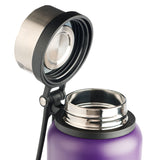 I Know the Plans Purple Stainless Steel Water Bottle - Jeremiah 29 verse11