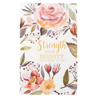 Strength and Dignity Flex cover Journal - Proverbs 31:25