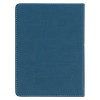 Hope in the LORD Blue Faux Leather Handy-size Journal