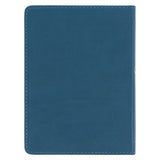 Hope in the LORD Blue Faux Leather Handy-size Journal