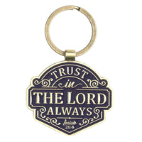 Trust in the Lord Always Keyring