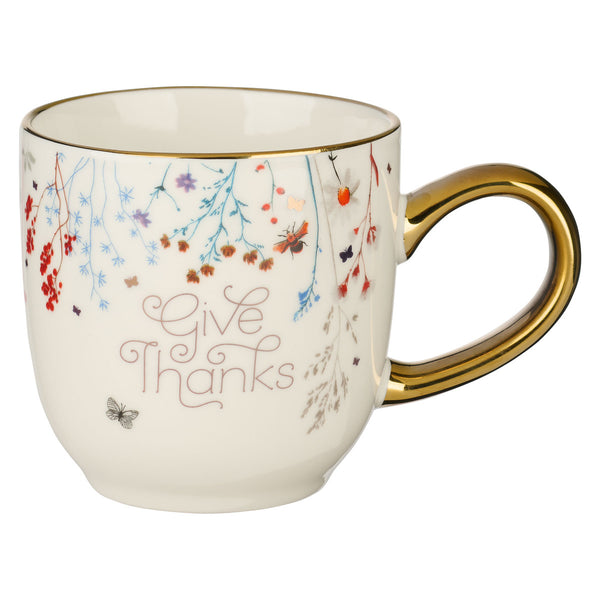 Give Thanks Ceramic Mug