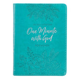 One Minute With God Teal Devotional For Women